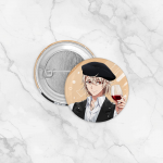 Pin Button Anime Cowok Set 3 PCS 58mm | Badge Pin Karakter Anime Aesthetic | Pin Bros Anime untuk Tas Jaket Koleksi